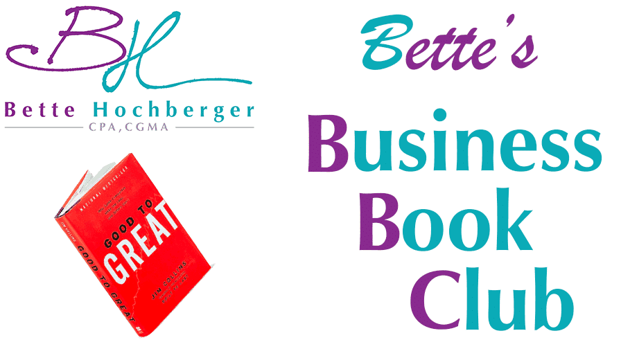 Bette's Business Book Club: Good to Great