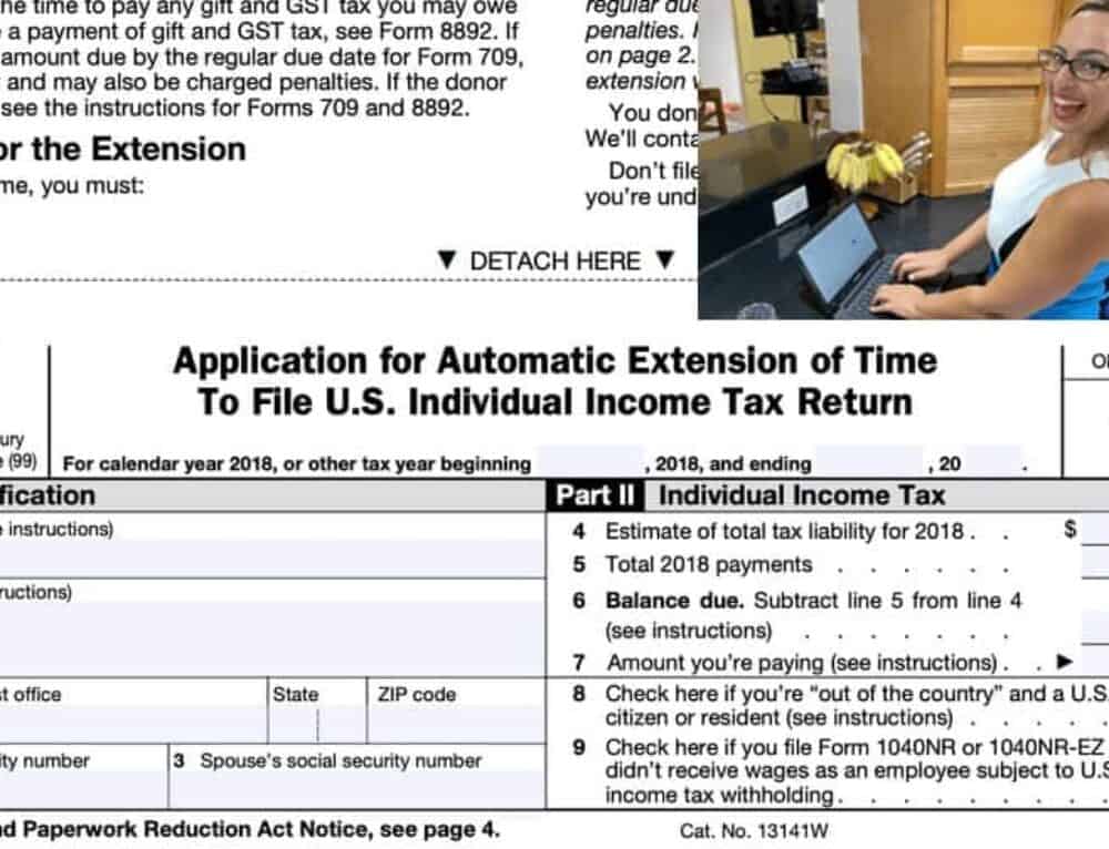 Form 7004 S Corporation Tax Extensions Bette Hochberger, CPA, CGMA