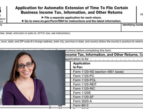 How to file an LLC Tax extension Form 7004