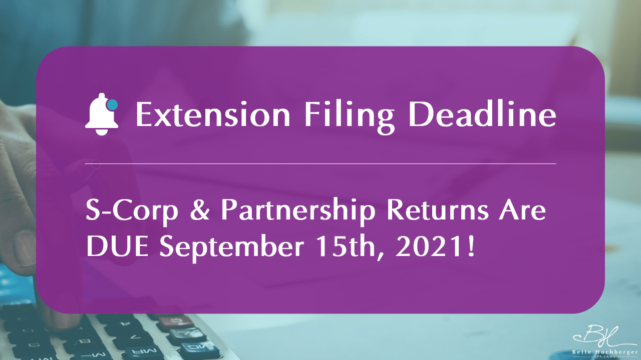 Tax Deadline Extensions
