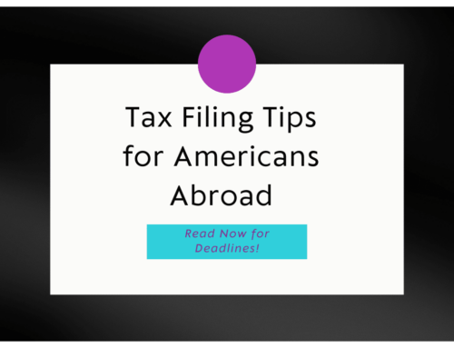 IRS Alert: Tax Filing Tips for Americans Abroad