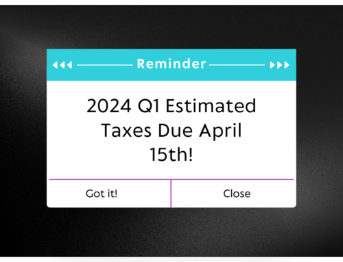 2024 Q1 Estimated Tax Deadline
